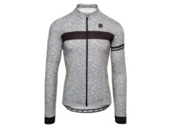 AGU Essential Langermet Sykkeltrøye Grå