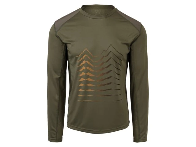 AGU MTB Langermet Jersey Millitærgrønn 3 AGU MTB Langermet Jersey Millitærgrønn