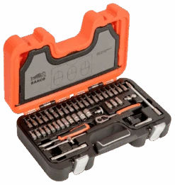 Bahco Værktøjskasse Med 1/4 8 Bahco Værktøjskasse Med 1/4 -Endura Sykler Butikk Bahco Vaerktoejskasse med 14 Topnoegl 1640178741 02