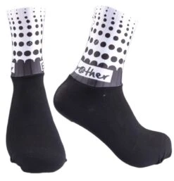 BikeBrother Team Black And White Sokker