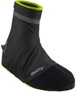 Craft Shelter Bootie Skoovertrekk Sort Neon