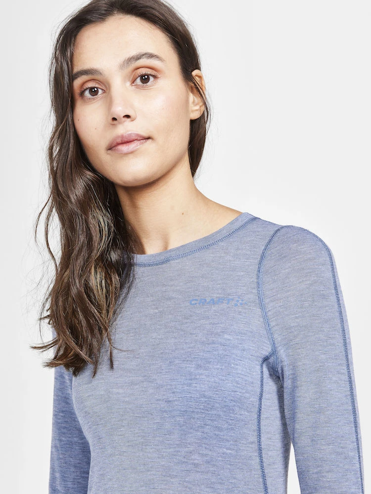 Craft CORE Wool Merino LS Tee W Flow - Bilde 4