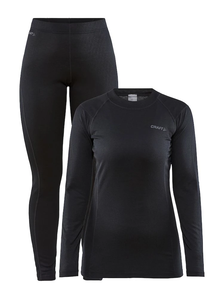 Craft Core Warm Baselayer Sett Sort Dame