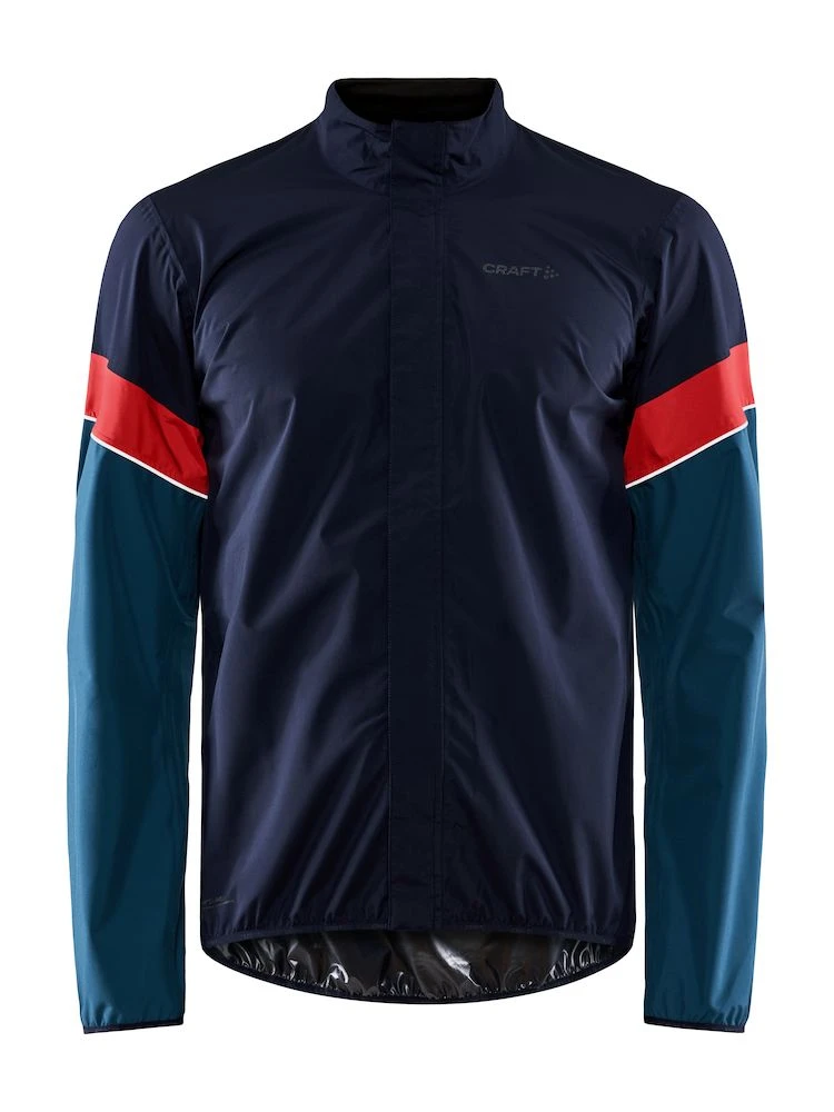 Craft Endur Hydro Vind Og Vanntett Sykkeljakke Sort / Rød / Blå 3 Craft Endur Hydro Vind Og Vanntett Sykkeljakke Sort / Rød / Blå