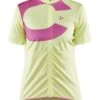 Craft Endur Logo Jersey Til Kvinner Gul/Rosa