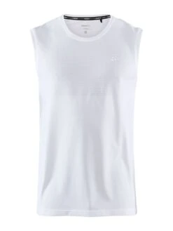 Craft Fuseknit Light RN Top Herre - Hvit