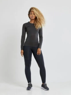 Craft Pro Dry Nanoweight Women Langermet Trøye Sort -Endura Sykler Butikk Craft Pro Dry Nanoweight Women langae 1583503309 04