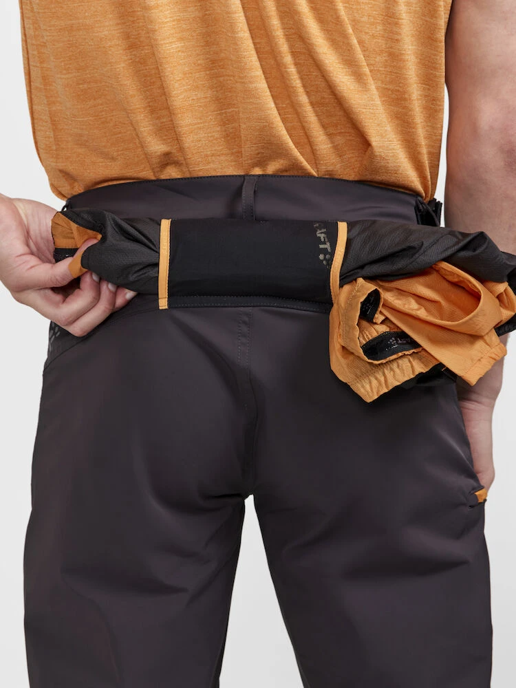 Craft Pro Gravel Shorts Svart/oransje - Bilde 5