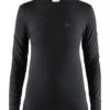 Craft Warm Comfort Superundertøy Trøye Dame Sort -Endura Sykler Butikk Craft Warm Comfort svedtroeje med lan 1536239617