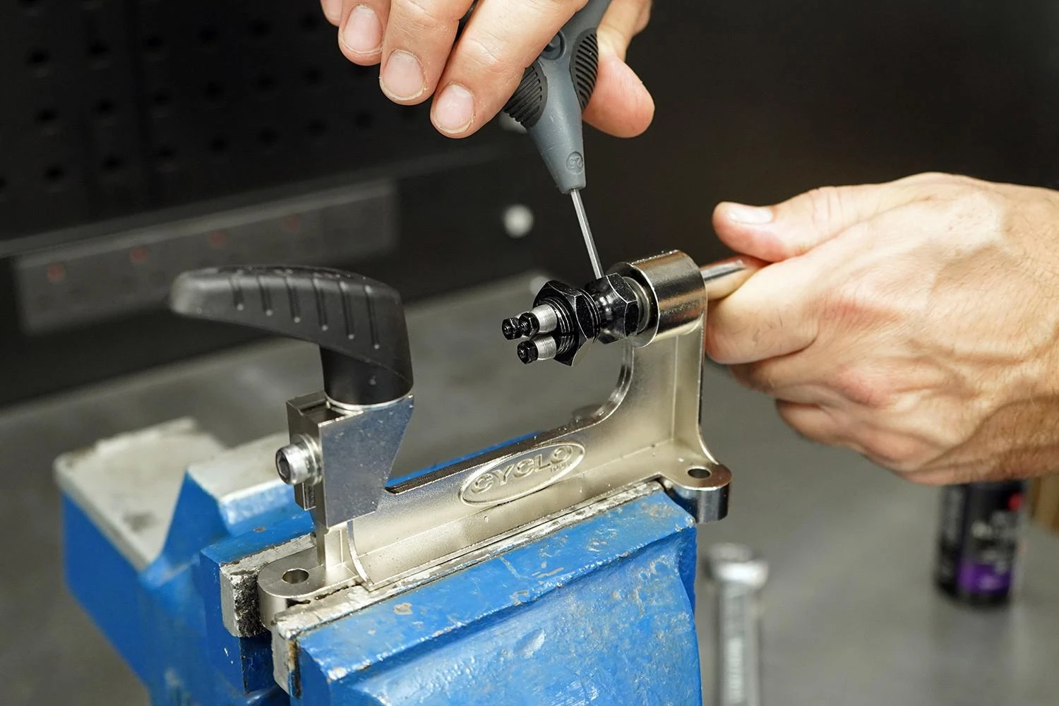 Cyclo Tools Gjengemaskin Til Eiker 4 Cyclo Tools Gjengemaskin Til Eiker - Bilde 2