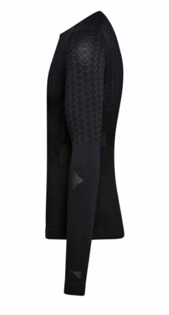 Diadora Sømløs Langermet Undertrøye Undershirt Svart -Endura Sykler Butikk Diadora Seamless Svedundertroeje med 1569827398 02