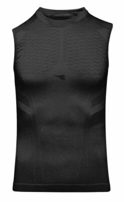 Diadora Seamless Superundertøy Uten Ermer Sort