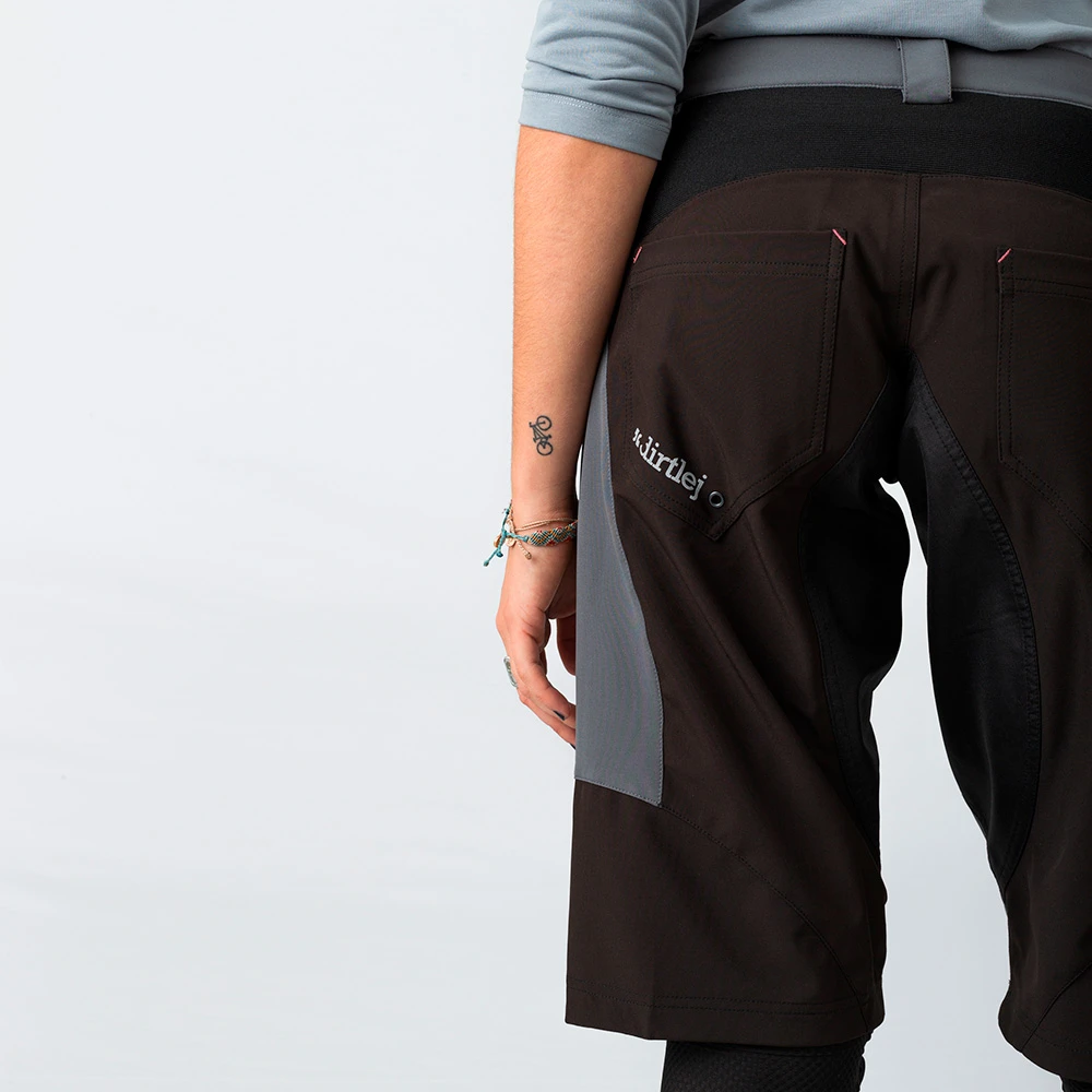 Dirtlej Trailscout Half & Half MTB Shorts Dame Grå 7 Dirtlej Trailscout Half & Half MTB Shorts Dame Grå - Bilde 5