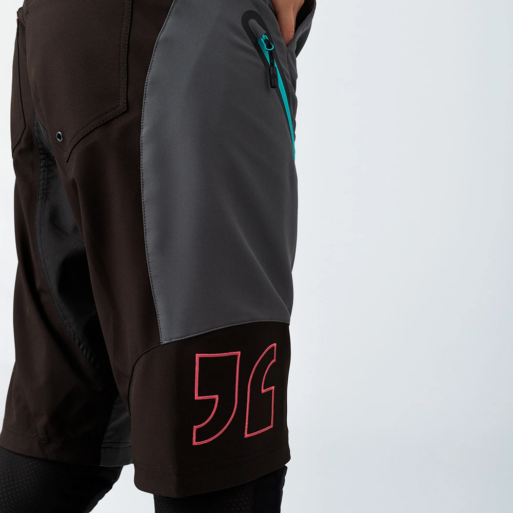 Dirtlej Trailscout Half & Half MTB Shorts Dame Grå 8 Dirtlej Trailscout Half & Half MTB Shorts Dame Grå - Bilde 6