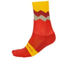 Endura Jagged Sykkelstrømpe - Paprika