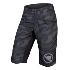 Endura SingleTrack Short II Til Kvinner Svart/Camo