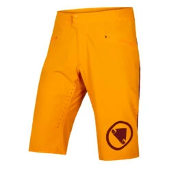 Endura Singletrack Lite Shorts Oransj Standard Fit