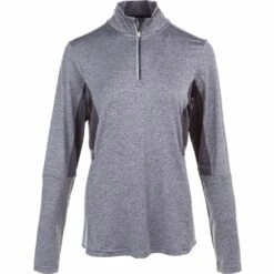 Endurance Jocee Midlayer Til Kvinner M. Glidlås Grå