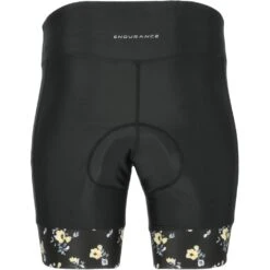 Endurance Mangrove Dame Sykkelshorts Med Innlegg Svart / Blomster -Endura Sykler Butikk Endurance Mangrove Dame Cykelshorts 1646377889 02