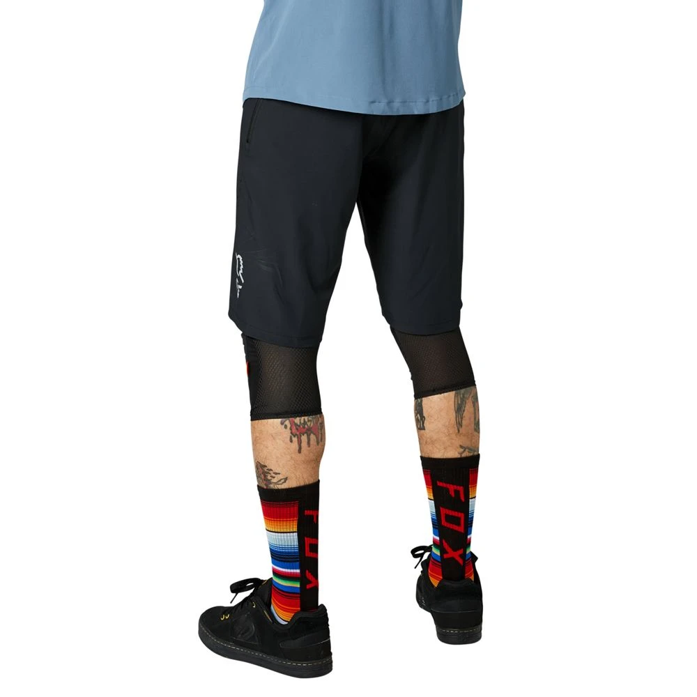 FOX Flexair Lite Shorts Med Innlegg Sort - Bilde 2