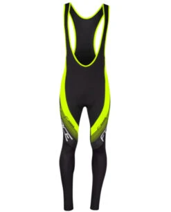 Force F58 Lang Bibtight Sort/Neon