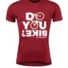 Force T-Shirt Rød Med Motiv -Endura Sykler Butikk Force T Shirt Roed Med Motiv 1620821462