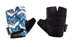 Force Wolfie Barnesykkelhansker Blå / Svart