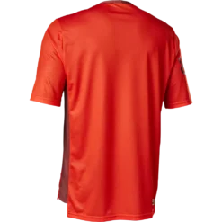 Fox Defend Moth Kortermet MTB Trøye Rød -Endura Sykler Butikk Fox Defend Moth Kortaermet MTB Jersey 1662714700 01