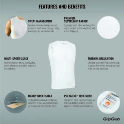 GripGrab 3pak Ultralight Mesh Superundertøy Uten Ermer Hvit -Endura Sykler Butikk GripGrab 3pak Ultralight Mesh svedun 1634732036 02