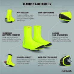 GripGrab Arctic Hi-Vis Skoovertrekk -Endura Sykler Butikk GripGrab Arctic Hi Vis skoovertraek 1635165122 01