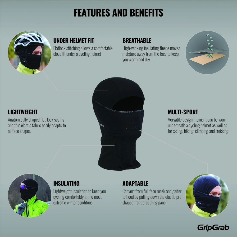 GripGrab Balaclava Junior 4 GripGrab Balaclava Junior - Bilde 2