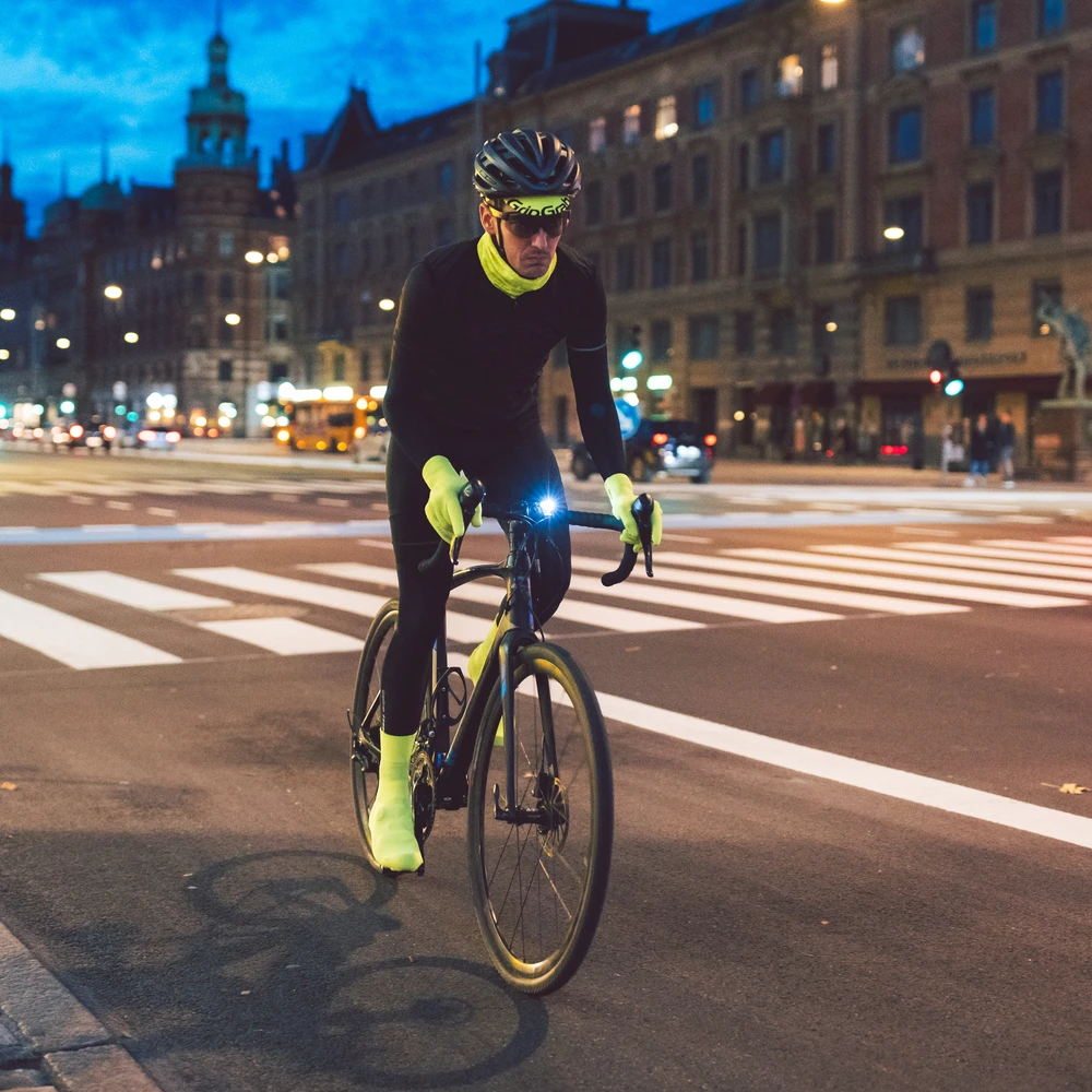 GripGrab Flandrien Vanntett Strikket Skoovertrekk Neon Gul 6 GripGrab Flandrien Vanntett Strikket Skoovertrekk Neon Gul - Bilde 4