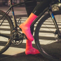 GripGrab Flandrien Vanntett Strikket Skoovertrekk Rosa -Endura Sykler Butikk GripGrab Flandrien Vandtaet Strikket 1635164426 03