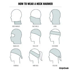 GripGrab Freedom Sømløs Warp Knitted Hals Grå -Endura Sykler Butikk GripGrab Freedom Soemloes Warp Knitted 1634736155 05