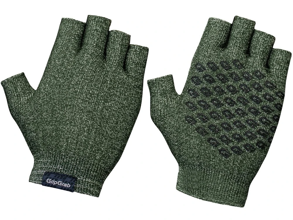 GripGrab Freedom Strikket Sykkelhanske Grønn 3 GripGrab Freedom Strikket Sykkelhanske Grønn