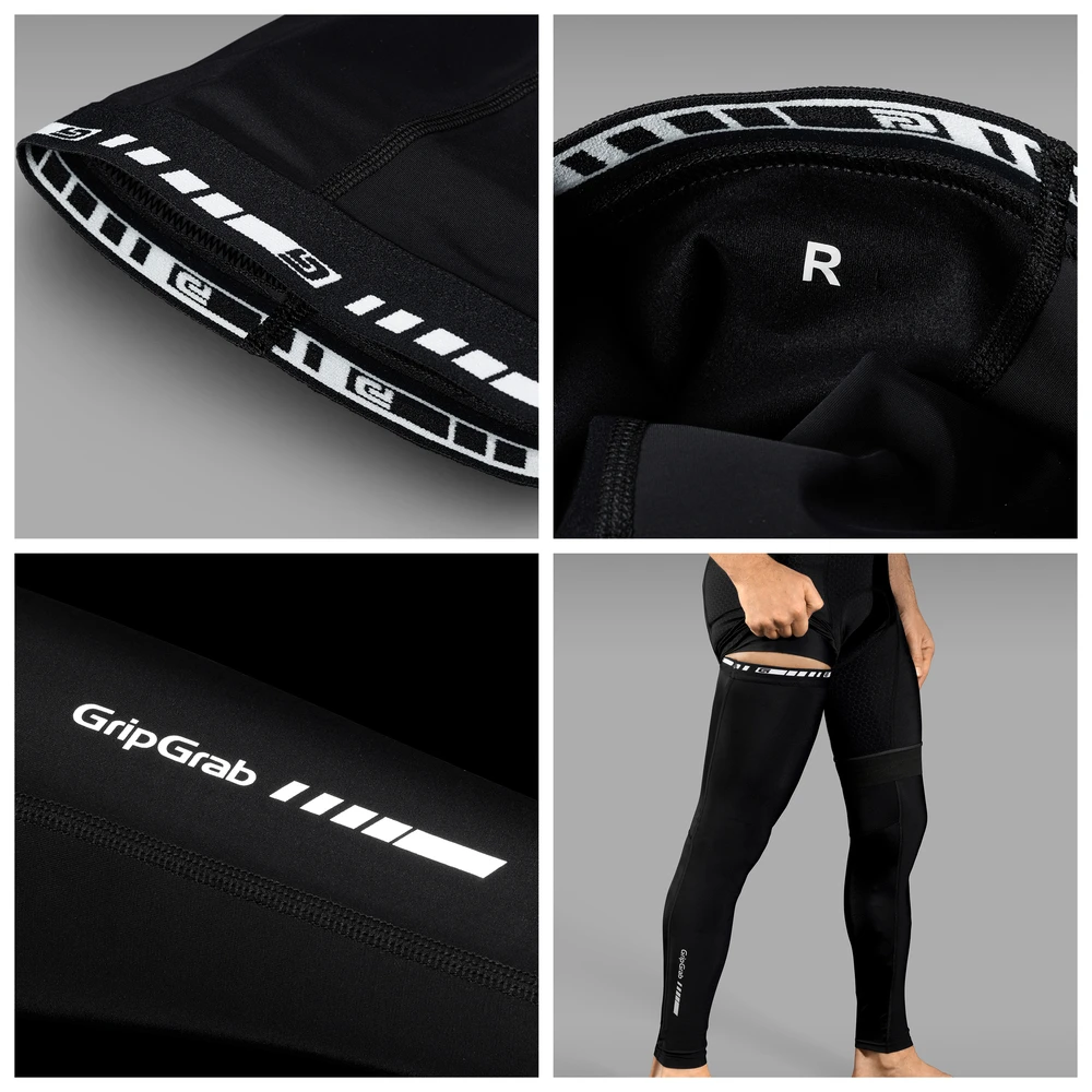 GripGrab Leg Warmers Sort Light 5 GripGrab Leg Warmers Sort Light - Bilde 3