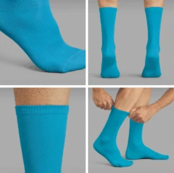 GripGrab Lightweight Airflow Long Sokker Blå -Endura Sykler Butikk GripGrab Lightweight Airflow Long St 1644937262 02