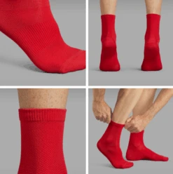 GripGrab Lightweight Airflow Sokker Rød -Endura Sykler Butikk GripGrab Lightweight Airflow Stroempe 1645002098 02