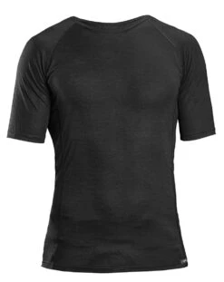 GripGrab Merino Base Layer Kortermet Sort