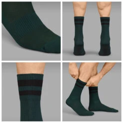 GripGrab Original Stripes Sokker Grønn -Endura Sykler Butikk GripGrab Original Stripes Sokker Groe 1634904075 02