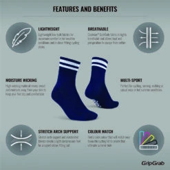 GripGrab Original Stripes Sokker Navy Blå -Endura Sykler Butikk GripGrab Original Stripes Sokker Nav 1634904019 01