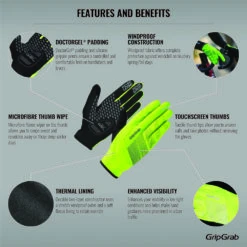 GripGrab Ride Hi-Vis Windproof Midseason Hansker Neon 9 GripGrab Ride Hi-Vis Windproof Midseason Hansker Neon -Endura Sykler Butikk GripGrab Ride Hi Vis Windproof Midse 1635234339 01