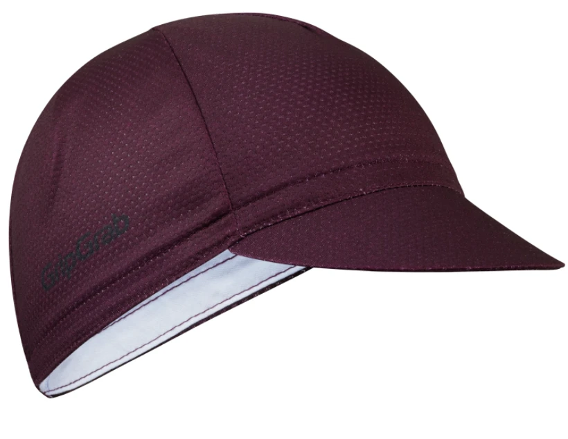 GripGrab Sommersykkelcap Mørkerød 3 GripGrab Sommersykkelcap Mørkerød