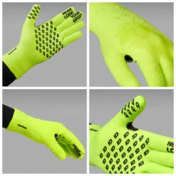 GripGrab Vanntett Strikket Hanske Gul -Endura Sykler Butikk GripGrab Vandtaet Strikket Handske Gu 1635228807 02