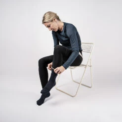 GripGrab Winter Merino High Strømper Navy Blå 13 GripGrab Winter Merino High Strømper Navy Blå -Endura Sykler Butikk GripGrab Winter Merino High Stroemper 1661777192 05