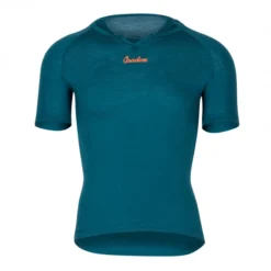 Isadore 100% Merino SS Baselayer Atlantic Blue