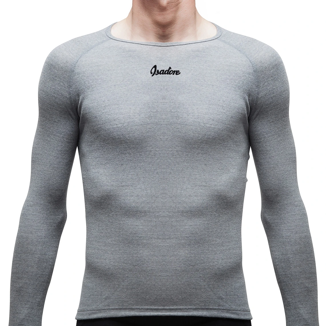 Isadore 100% Merino LS Baselayer Grå 3 Isadore 100% Merino LS Baselayer Grå