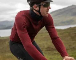 Isadore TherMerino Jersey Cabernet -Endura Sykler Butikk Isadore TherMerino Jersey Cabernet 1614947378 02