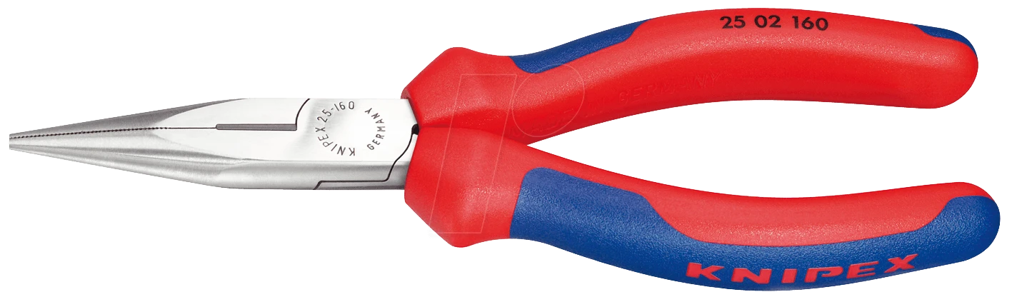 Knipex Spisstang Rett 160mm 3 Knipex Spisstang Rett 160mm
