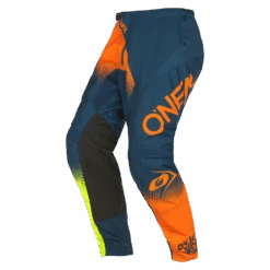 Oneal O'Neal Element V.22 RaceWear Bukser Blå / Oransje / Neon Gul